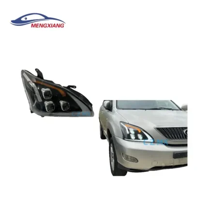FOR LEXUS RX 2009-2015 OLD UPDAGE TO NEW 2023 MODEL WITH HOOD  HEAD LAMP TAIL LAMP