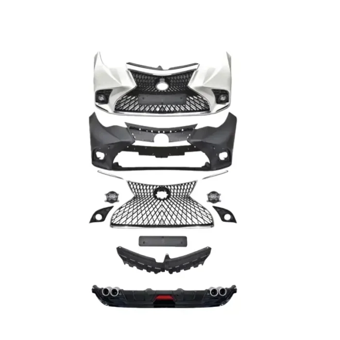 MENGXIANG LX Style Body Kit Front and Rear for Toyota Corolla 2020 ...
