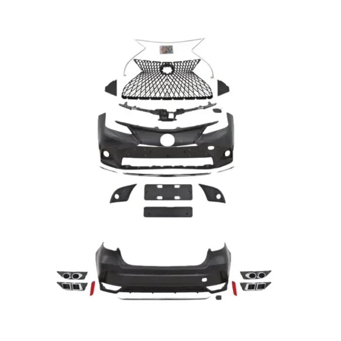 MENGXIANG LX Style Body Kit Front and Rear for Toyota Corolla 2020 ...
