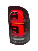 GMC Sierra 1500 MX-SR-06 upgrade tail light, 2007–2013, illuminated view
