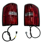 GMC Sierra 1500 tail light assembly, front pair reference