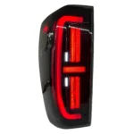 GMC Sierra 1500 MX-SR-05 upgrade tail light, 2019–2024, illuminated view