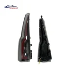 GMC Yukon tail light assemblies, front and rear reference views