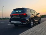 Toyota Highlander with exterior upgrade, installed rear view